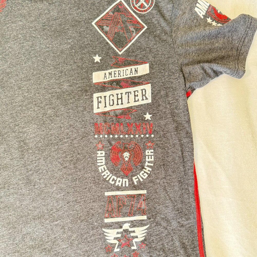 American Fighter Training Division Eagle Mens T-shirt